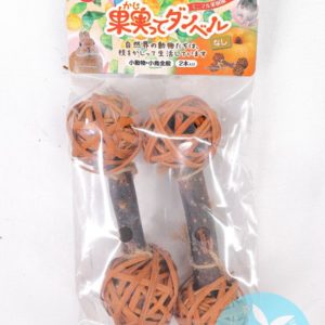 Marukan Minimal Land 小動物梨枝啞鈴磨牙棒