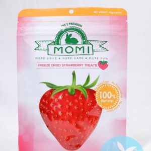 Momi 摩米 兔子草莓凍乾小食 15g