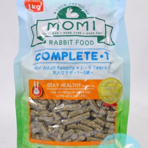 Momi 摩米 提牧草營養全T成兔糧（12 月齡以上成兔糧) 1KG
