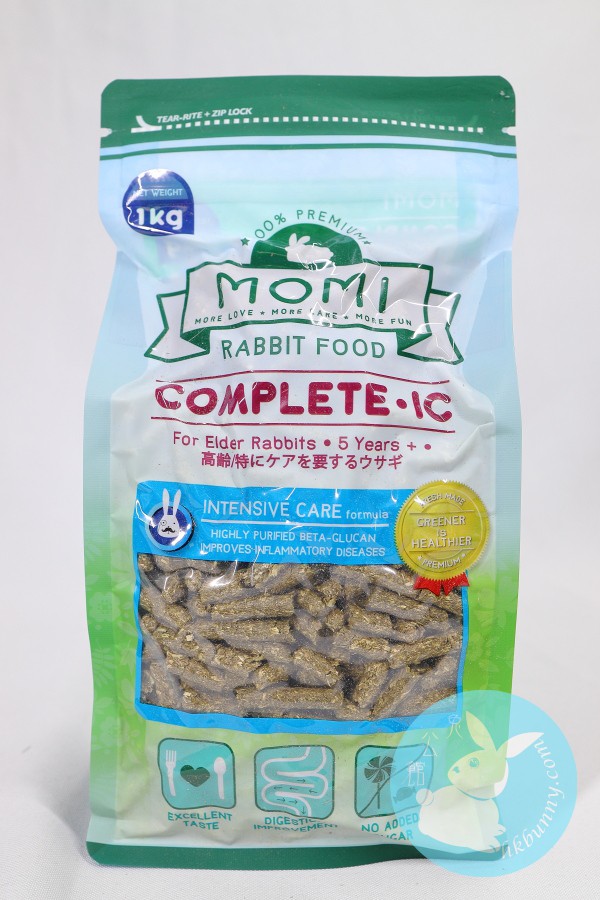 Momi 摩米 全營養IC老兔糧(5歲以上成兔糧) 1KG