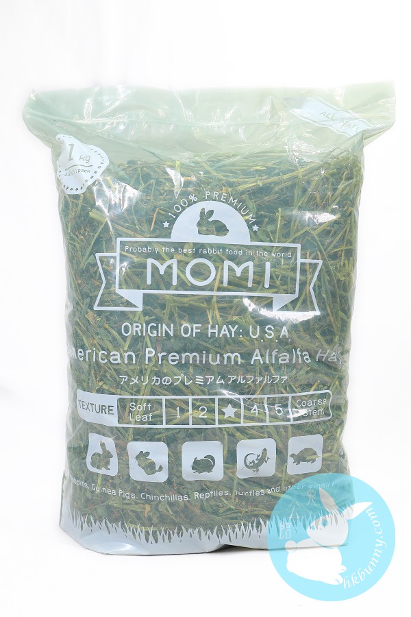 Momi 摩米 Alfalfa Hay 紫花苜蓿草 1kg