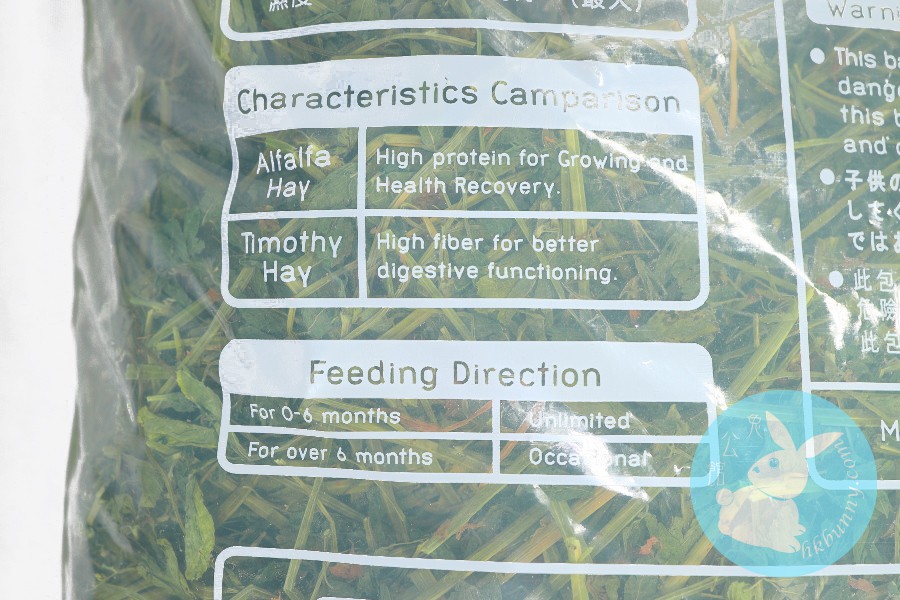 Momi 摩米 Alfalfa Hay 紫花苜蓿草 1kg