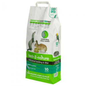 Back2Nature 小動物環保再造紙砂 10L 紙粒