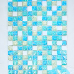 水晶破璃散熱板（藍色）