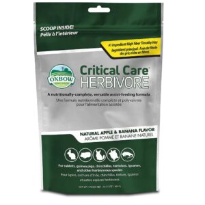 Oxbow 蘋果香蕉味草粉 Critical Care Herbivore Nature Apple & Banana Flavor 141G