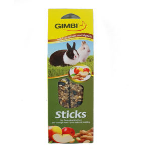 Gimbi 兔仔花生蘋果滋味磨牙棒2pcs