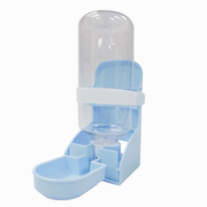 水碗型飲水器(籠外內兩用)（粉藍色）