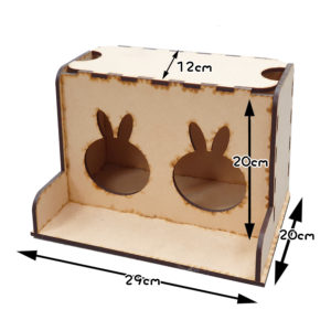 Run Rabbit 雙孔草架