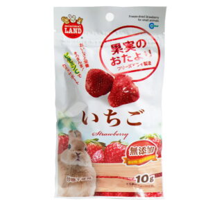 日本 Marukan Minimal Land 小動物草莓凍乾 10g