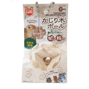 日本Marukan天然木製磨牙球