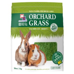 MJ 聰明兔 美國提摩西草 2割 1KG CLEVER RABBIT Timothy 2nd cut Orchard grass Hay (公價貨品)