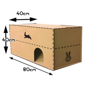 Run Rabbit！兔跑拋木作屋 雙層隧道（公價貨品）