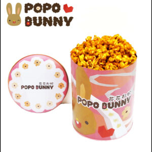 台灣直送 花花邦妮美式爆谷 Popo Bunny 焦糖味
