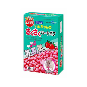 Marukan 倉鼠草莓心型脆脆小食 30g