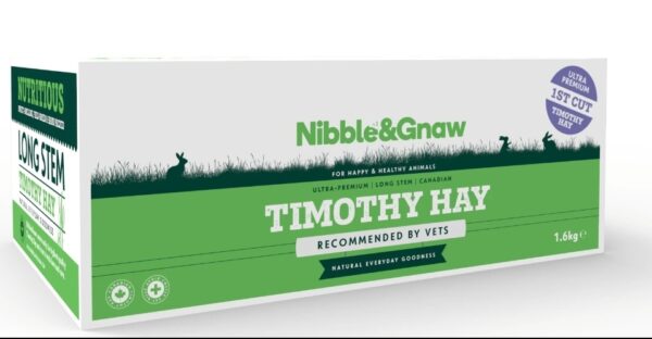 Nibble & Gnaw 加拿大提摩西草一割 1.6kg Timothy Hay 1st cut