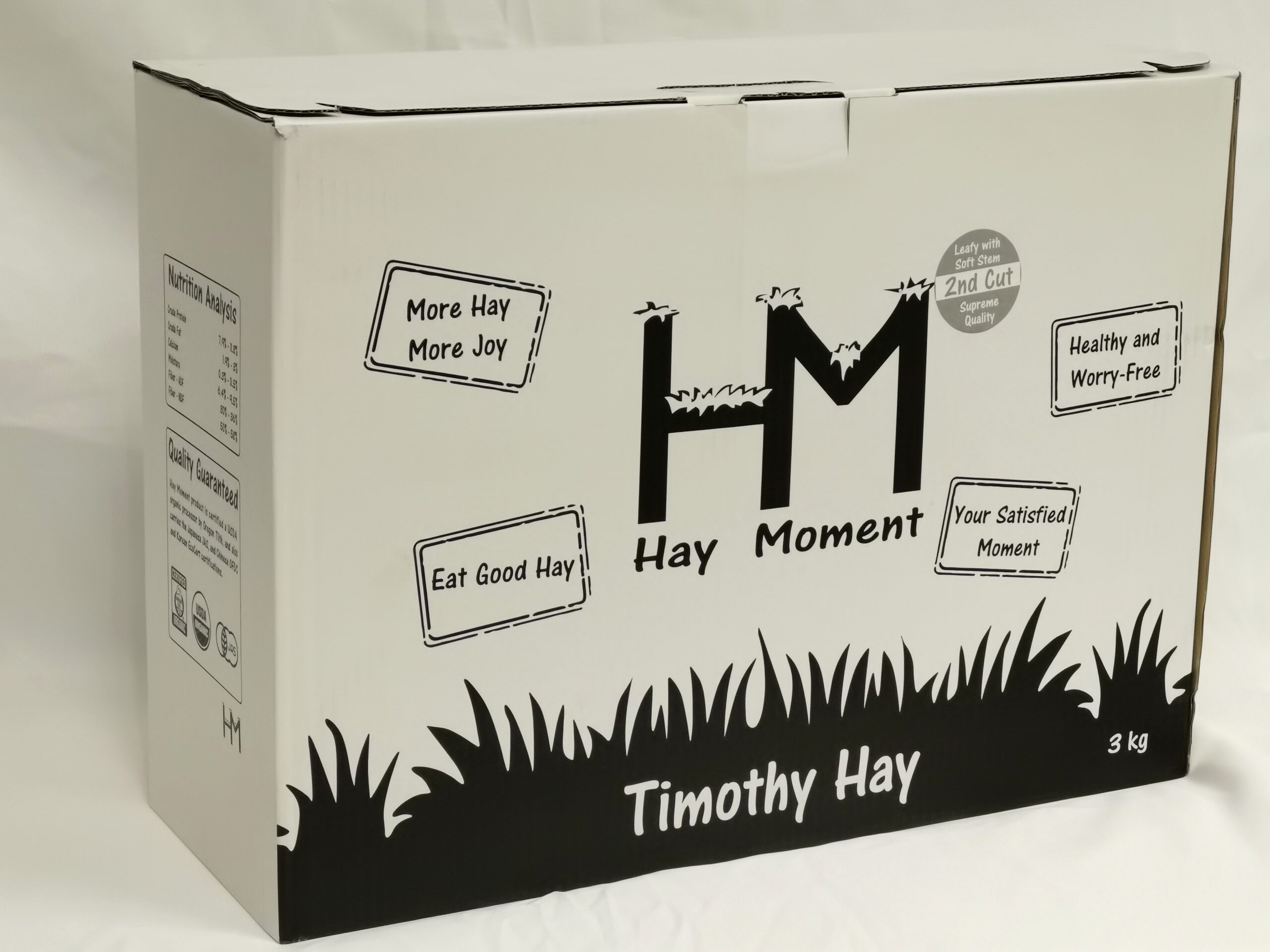 Hay Moment 2cut Timothy Hay 3KG(草重量約2.5KG)