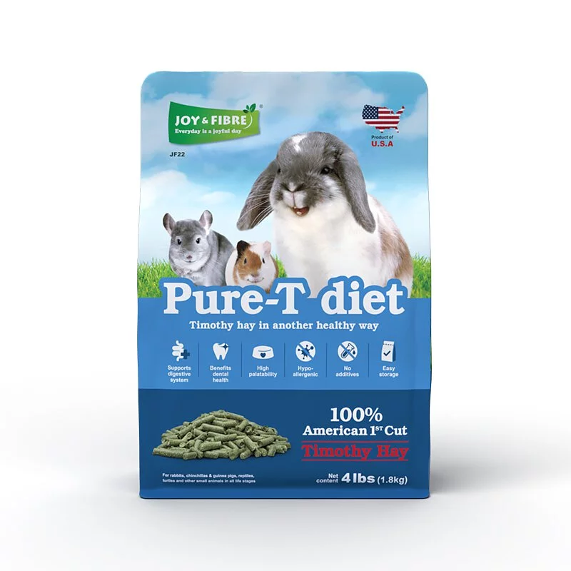 Joy & Fibre Pure-T 提摩西草顆粒 - 4 lbs